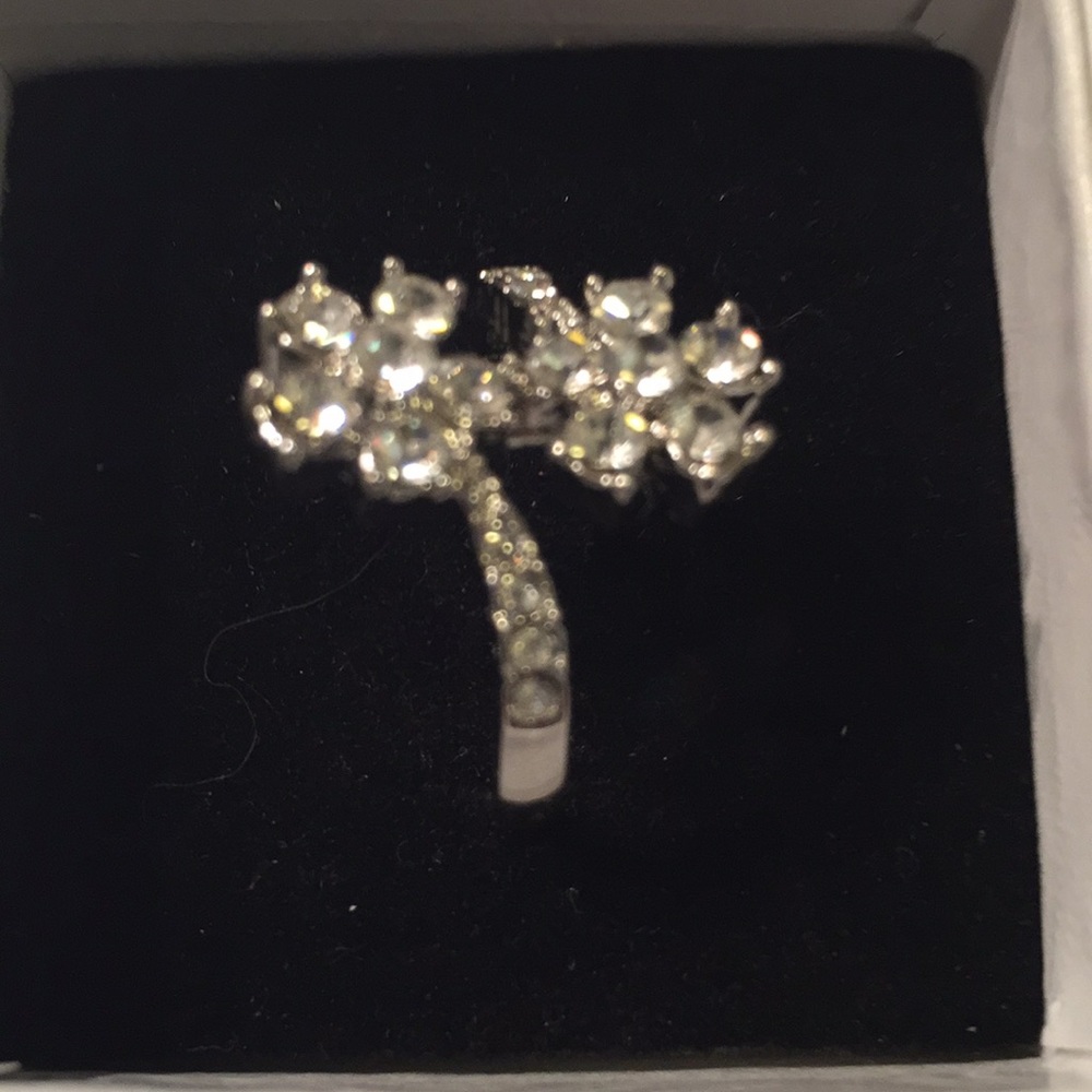 StampedS925(solid sterling silver) Sapphires size7 - Picture 2 of 3